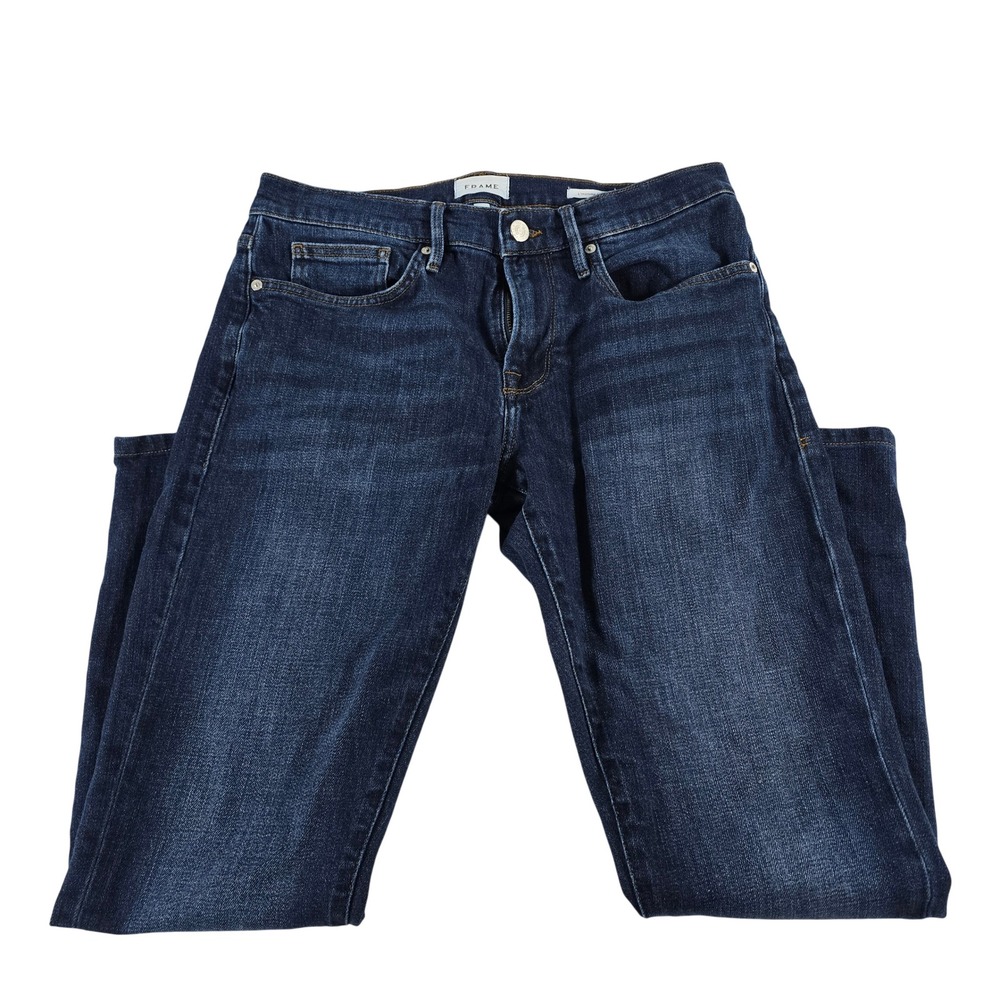 Frame LHomme Slim Mens Dark Wash Indigo Denim Jeans Size 32